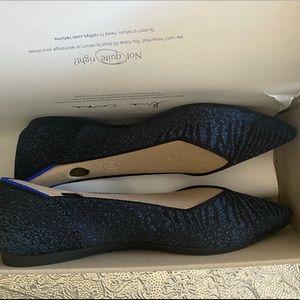 Rothy’s The Point in Night Metal sz 7.5